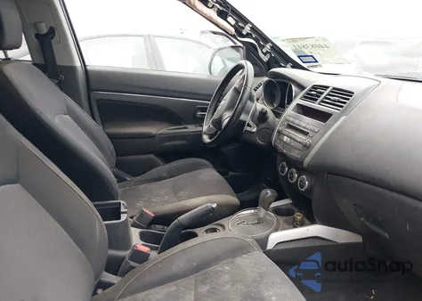 2013 Mitsubishi Outlander Sport Le from USA, damaged, VIN 4A4AP5AU2DE024185